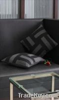 Sell Stripe Patch Herringbone Cushion Cover