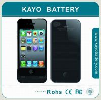Solar Powered external/rechargeble battery for iPhone4, 4G