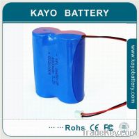 Sell 6000mah Lifepo4 Battery 3.2V, Lithium bttery 26650 2P
