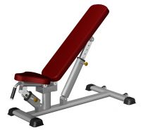 Multi-Adjustable Bench Free Weight Commercial Fitness/Gym Equipment wi