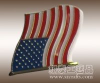 Sell flag pin