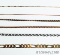 Sell jewelry brass chain