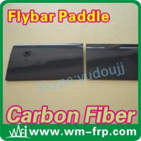 Sell helicopter part Carbon fiber flybar paddles 105mm