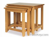 Sell Hereford Oak Nest Of Tables