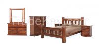 Pine wood bedroom furniture sets