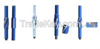 Hydraulic adjustable stabilizers, special stabilizer with reamer and back reamer