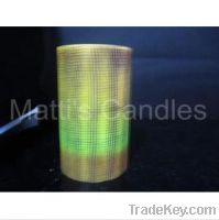 Sell Pattern appearance pillar color changing flameless candle set