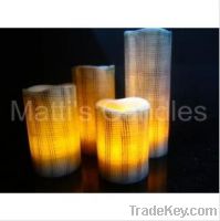 Sell Pattern appearance flameless candle set