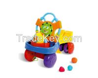 Switchable toys baby walker(ride-on or push forward)