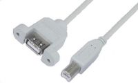 USB A TYPE Female  to USB B TYPE Male Cable