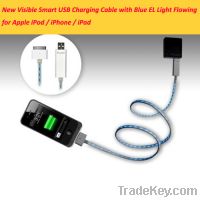 Smart USB charge Cable for iphone/iPad