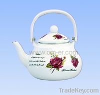 kettle, teapot, enamelware, drinkware