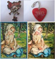 Sell all kinds pin badges and embroideries