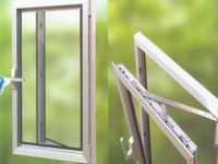 Sell pvc tilt and turn opening windows