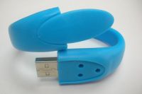 Silicone USB flash drive/usb bracelet/usb band