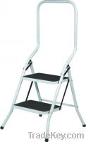 Two-step Steel Ladder 2048 with Skid-proof Mats, Power Coated Finish