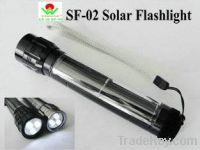 Sell solar flashlight/solar torch