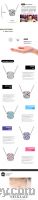 H1177-1 wholesale China fashion jewelry beaded crystal necklaces diamo
