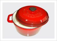 Cast Iron Enamel Cooking Pot