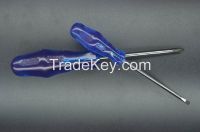 sell 6X150mm special hard Crystal Plastic Handle  Screwdriver