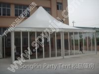 Sell Pagoda Tent 10m With Transparent PVC Wall