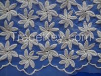 organic cotton lace embroidery