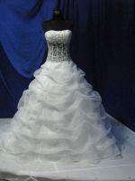 Sell Transparent bodice bridal dress