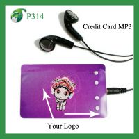 Credit Card MP3 Player, gift mp3 player , Cheap!