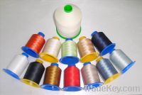 Sell 100% polyester sewing thread