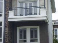 balcony/terrace metal pipe handrail/railings/handrails/safety fence