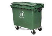 Sell Plastic Trash Container 660L With Foot Pedal