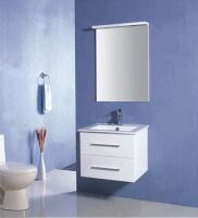 Sell small white bathroom cabinet TM8018