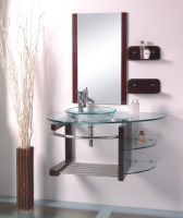 Sell glass wash basin/sinks bathroom/clean glass basins TB003