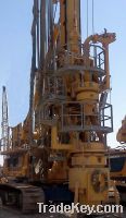 Sell used BAUER BG40 rotary drilling rig