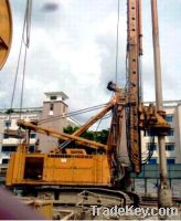 Sell used BAUER BG50 rotary drilling rig