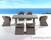 Sell AMA-9105 rattan outdoor dining set