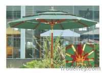 Sell outdoor umbrella/ patio umbrella/ wooden-made umbrella