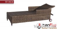 Sell TF-9418 aluminum lounge chairs rattan lounger