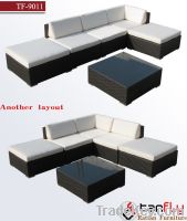 Sell TF-9011 6pcs luxury wicker rattan sofa Set