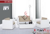 Sell TF-9033 White PE wicker sofa sets/modern furniture