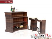 Sell TF-9302 Rattan bar chair and table set