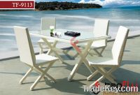 Sell TF-9113 Leisure rattan dining set/wicker dining chair