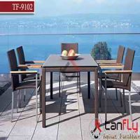 Sell TF-9102 restaurant rattan dining table set