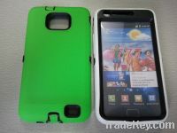 pc silicone combo protector case for branded Galaxy S II i777