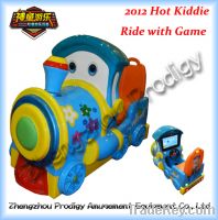 Sell 2012 latest kiddie ride with game /children indoor ride machine