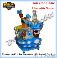 Sell 2012 latest kiddie ride with game -Mini Pirate ship