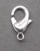 Lobster Claw Clasps (19mm long) Stainless steel, Titanium