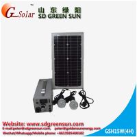 15W portable solar home system