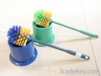 Sell 40CM PLASTIC TOILET BRUSH WITH HOLDER, VC216A1