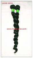 Sell 5A Virgin Indian Hair weaving Loose wave 30cm Natural color
